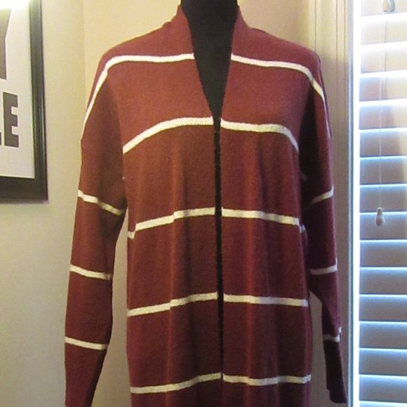 debut Sweaters - debut/Open Front Cardigan Sweater/Size M